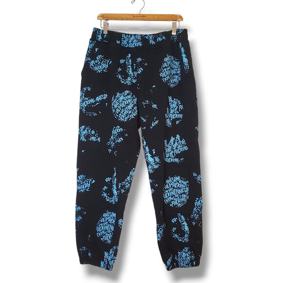 F*cking Awesome Sweatpants Black Size L - Picture 1 of 4